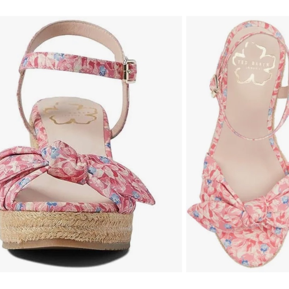 ✅Women's Ted Baker London Bryah New Romance Wedge Sandal - Picture 3 of 13